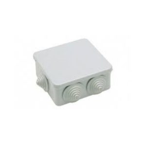 CAJA ESTANCA PLASTICA 80X80X40MM 7 CONOS
