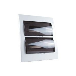 TABLERO PLASTICO 24 MODULOS EMBUTIDO P/TRANSPARENTE 325X270
