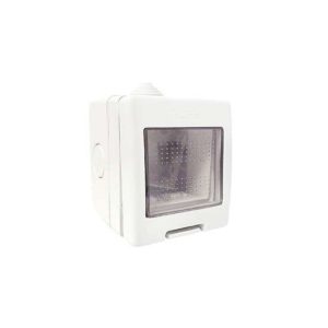 CAJA IDROBOX 2 MODULO IP40 BLANCA 136.4122 SCAME