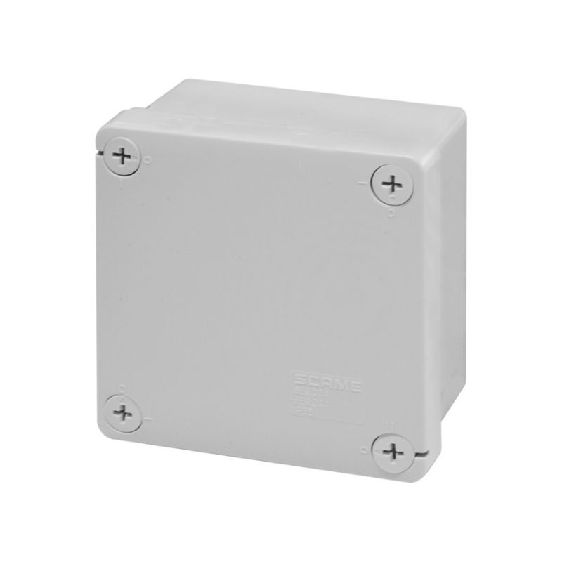 CAJA ESTANCA LISA 100X100X50MM IP55 689.204 SCAME
