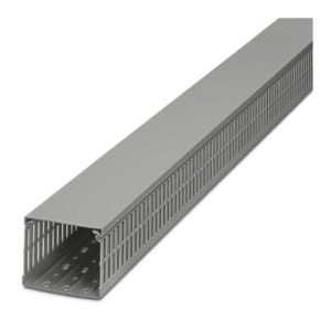 CANALETA RANURADA 60X100MM GRIS TIRA 2MT (AN*AL)
