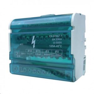 REPARTIDOR TETRAPOLAR 125A 11 PUESTOS