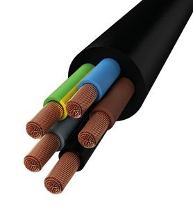 CABLE LIBRE HALOGENO 5X240MM NEGRO RZ1-K 1KV