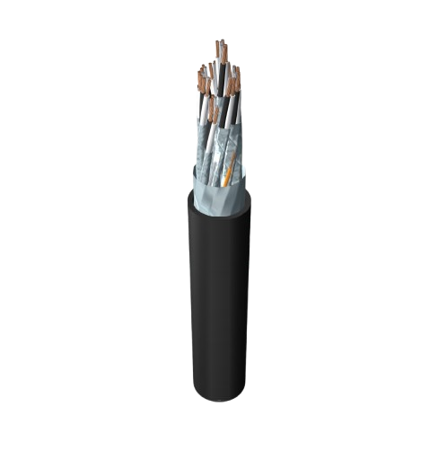 CABLE INSTRUMENTACION 8P 18AWG 300V APANTALLADO NEGRO AR7508
