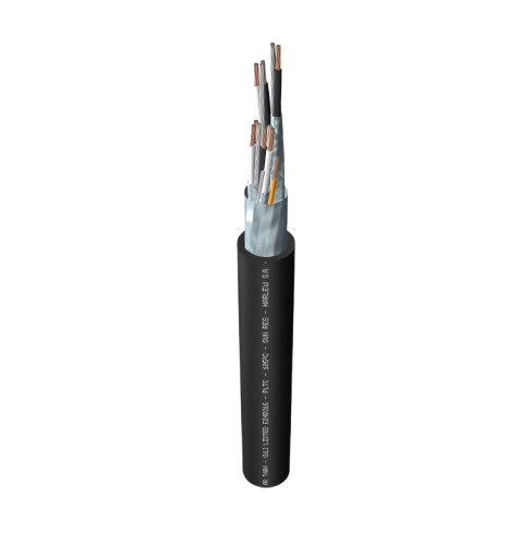 CABLE INSTRUMENTACION 2P 18AWG 300V APANTALLADO NEGRO AR7502